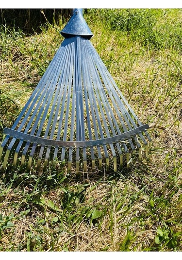 Premium Yelpaze Tırmık Saplı Yaprak , Kağıt , Atık Süpürmek İçin Pratik Kullanışlı