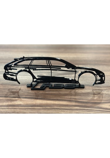 Audi Rs6 Silüet Masa,duvar Dekoru