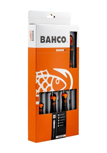 Bahco Düz ve Yıldız Uçlu Tornavida Seti 5 Parça