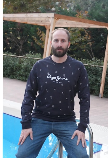Retroworld Erkek Sweat Lacivert