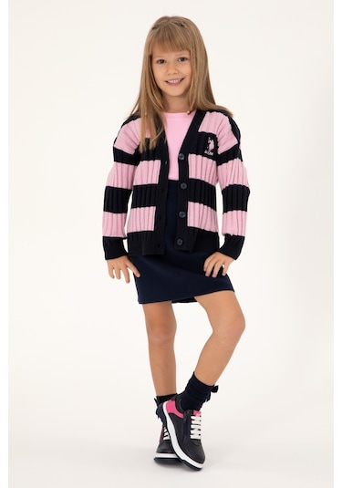 U.s. Polo Assn. Kız Çocuk Lacivert Etek Triko 50298585-vr033 Lacivert