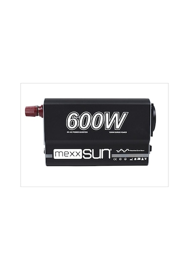 Mexxsun Modifiye Sinüs 12v 600w İnverter İnvertör