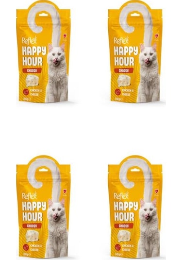 Reflex Happy Hour Seçici Kediler İçin Kedi Ödül Maması 60gr 4 Adet