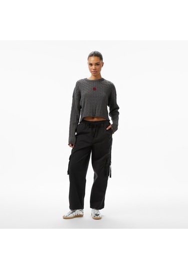 Unıted4 Essentials Kadın Gri Triko Trakı Gri