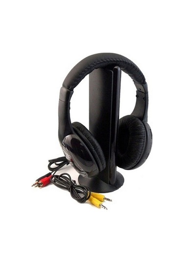 Mh2001 Kulaklık Hi-fi Subwoofer Kulaklıklar Fm Radyo 5'i 1 Arada Mikrofonlu Kablosuz Bilgisayar Kulaklığı