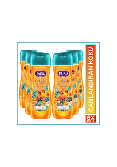 Duru Limited Edition Tropical Bliss Duş Jeli 6 x 450 ML