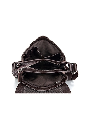 Postacı Hakiki Deri Büyük Boy Askılı Omuz Çanta Kangaroo K. 3122K