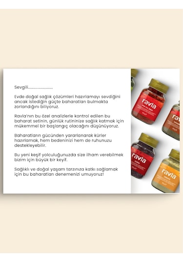 Ravla Hediye Kutulu Baharat Seti