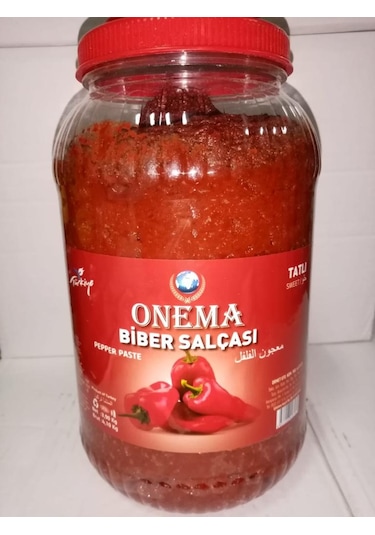Onema Tatlı Biber Salçası Pet 4 KG