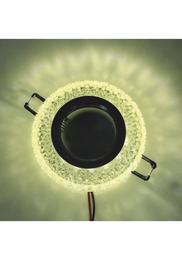Cata Buse Led Çerçeveli Kristal Cam Spot Takım Ct-6613