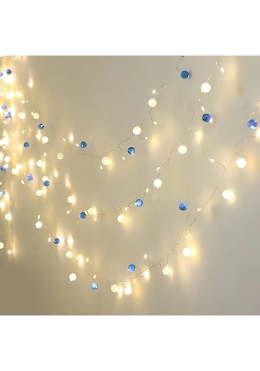 Yılbaşı Dekoratif Şerit Işıkları, İç Mekan Ofis Dekorasyonu Yeni Yıl Işık