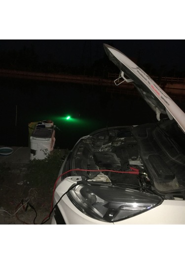 Monyee 12v Yeşil Led Balık Çekici Sualtı Işık Lambası - 99 Led İle Gece Balık Avı Işığı Şeffaf