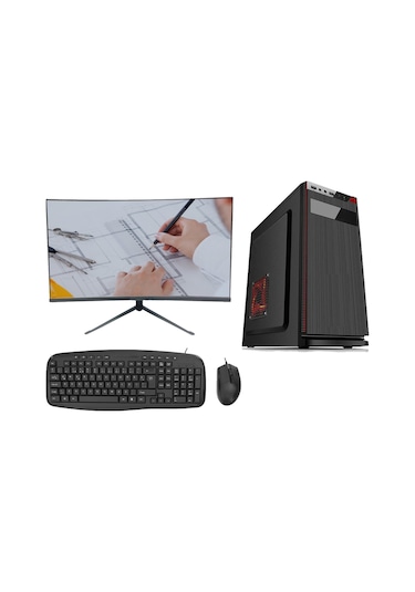 Rotampc-RT3080 i7-9700 16 GB 512 GB SSD "24 Free Dos Masaüstü Bilgisayar