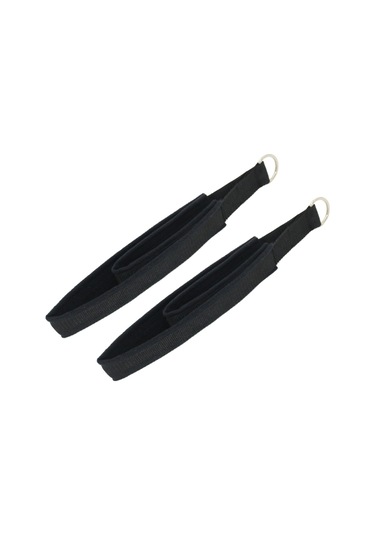 Dolıty Reformer Için 2 Pilates Çift Döngü Askısı Siyah Siyah