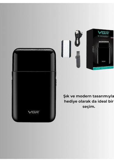 Usb Şarjlı Erkek Tıraş Makinesi Cilt Dostu Ve Kompakt Tasarım