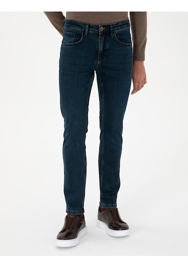 Pierre Cardin Erkek Mavi Jean Pantolon 50296146-vr036 Mavi