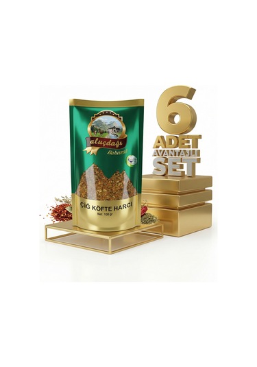 Aluçdağı Çiğ Köfte Harcı 6x100 Gr