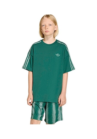 Adidas Lo Tee Çocuk Günlük Tişört Ke2704 Yeşil Yeşil