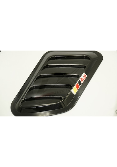 Audi A3 Logo Ön Kaput Glossy Black Air Flow Rüzgarlık