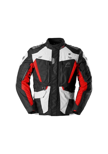 Furygan Apalaches Evo 4 Mevsim Motosiklet Montu Siyah Kırmızı