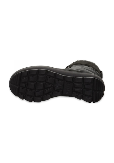 Legero 000421 Z Novara Gore-tex Deri Siyah Kadın Bot Siyah