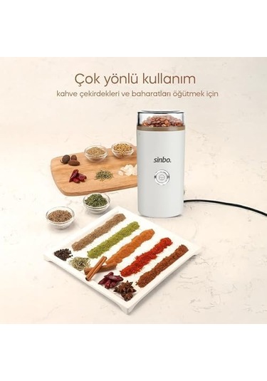 Elektrikli Kahve Çekirdeği/baharat Öğütücü Siyah