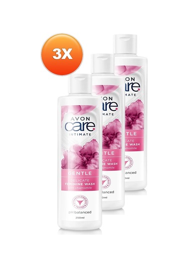 Avon Care Intimate Gentle Dış Genital Bölge Temizleyici 3 x 250 ML