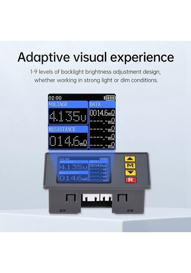Maoyaya Ts457 Gerilim İç Direnç Test Cihazı Ac 4-yöntemli Gerilim Ölçer