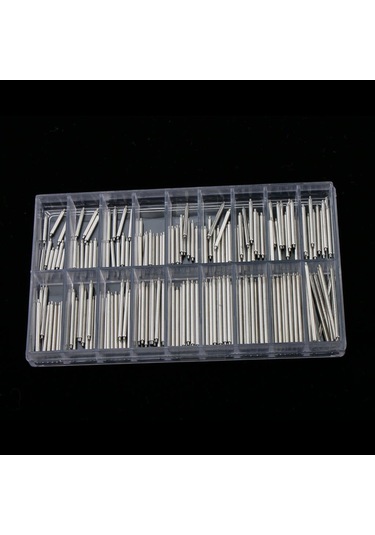 Suntek 180 Adet Paslanmaz Çelik Watch Band Yaylı Çubuklar