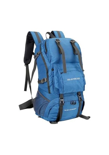 Ankatek 50l Kamp Sırt Çantası - Dağcılık Paketi, Buz Mavisi, Geniş Hacim 50l Kamp Ve Dağcılık Sırt Çantası, Buz Mavisi, Büyük Boy Buz Mavisi 50l Kamp Sırt Çantası, Dağcılık Paketi, Çok Amaçlı Buz Mavisi Buz Mavisi