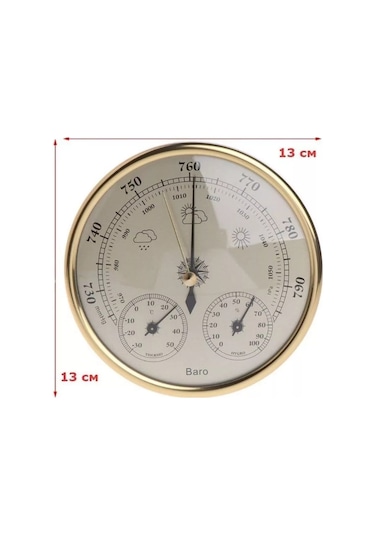 Yasenin Barometreli Termometre İç Duvarı Duvar Aynası 177517304