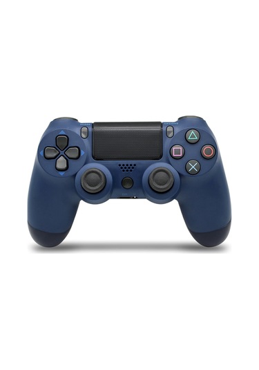 Xindoker Ps4 İçin Kablosuz Bluetooth Oyun Kolu, Dörtüncü Nesil, Işıklı, 3.5mm Ses Girişi, Paylaşım Fonksiyonu, Midnight Mavi