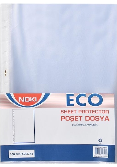 Noki Poşet Dosya Eco 100'lü
