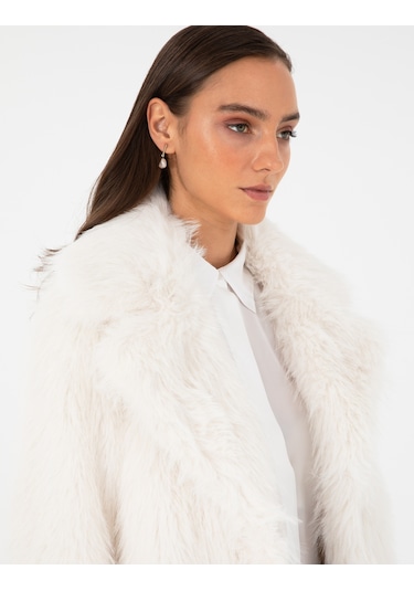 Pierre Cardin Kadın Ekru Kaban 50296086-vr019 Ekru