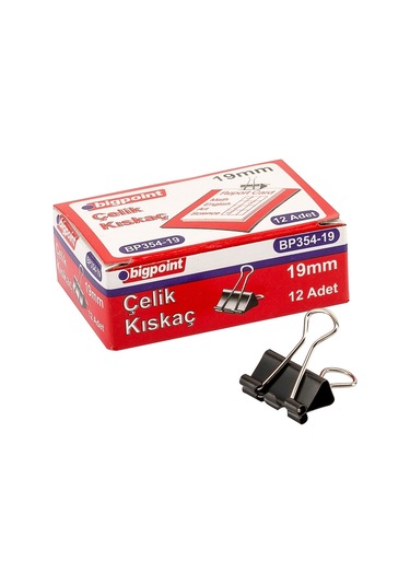 Bigpoint Çelik Kıskaç 19 Mm 12'li Kutu