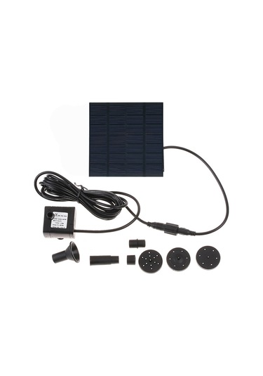 Youmex Güneş Enerjili Sürekli Akışlı Sıvı Taşıma Pompası - 6v 1.2w 75cm Lifting 160l/h Orman Çeşmesi Havuz Su Döngüsü