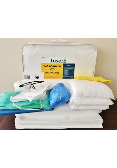 Taşıt ve Tanker Döküntü Temizleme Kiti 30 Litre yağ ve Petrol