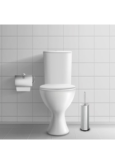 Foreca Paslanmaz Wc Fırçalık