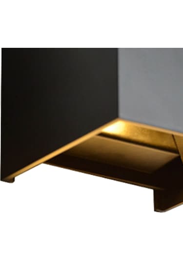 Yaozixa Siyah 6w Led Karesi Duvar Lambası - Aydınlatma Açısı Ayarlanabilir - Isınabilir Işık - Modern Oturma Yeme Odası Yuvarlak Duvar Aydınlatması Diğer