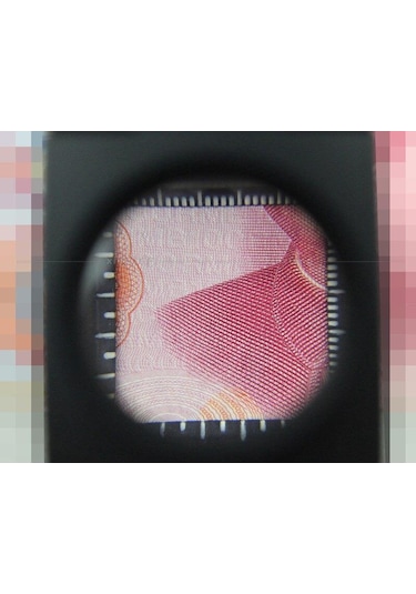 10X Katlanır Sayaçlı Metal Lüp Büyüteç 30 MM