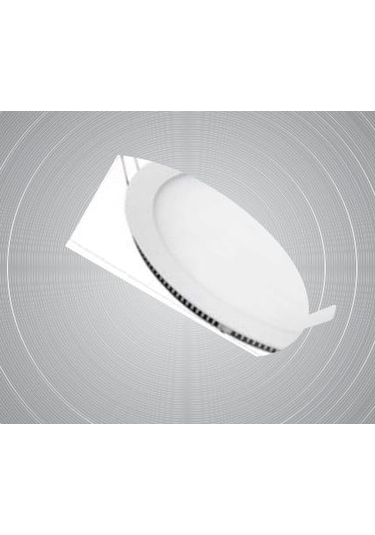 Sıva Altı Yuvarlak Led Panel 12w