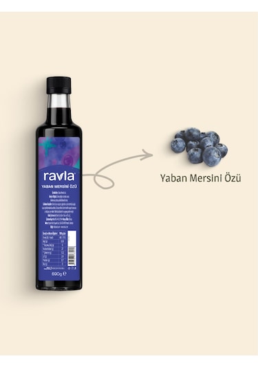 Ravla Yaban Mersini Özü - 690g