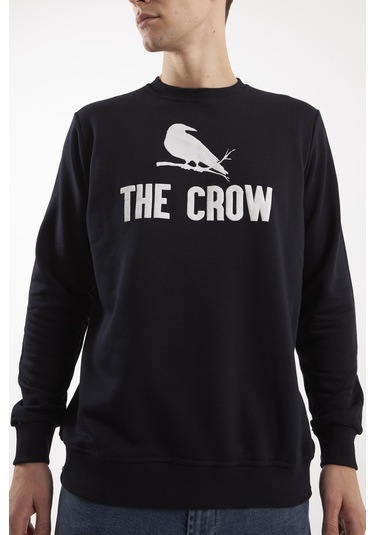 Zoom Lacivert O-yaka Sweatshırt Lacivert