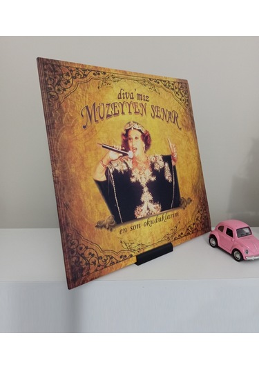 Dekoratif Plak Standı, Vinyl Stand