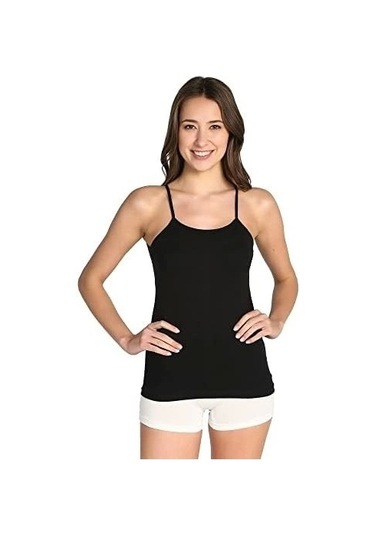 Star 710 Ribana İp Askılı Bayan Atlet Siyah