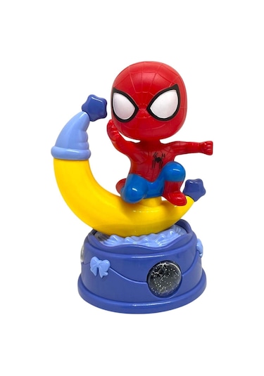 Pilli Sesli Işıklı Dans Eden Figür Örümcek Adam Spider - Man