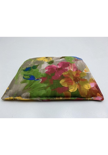 Knsz sırt minderi 1 li zng&mğr&uslu çiçek desen cırtlı tel bar sandalyesi sırtı için