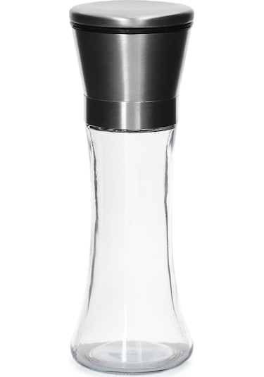 Seramik Bıçaklı Baharat ve Tuz Değirmeni Öğütücü Krom - 2 Adet