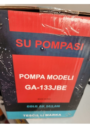 Gold Ak Milan Su Pompasi 3 Bar