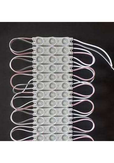 Beyaz 20 Adet Mercekli Modül Led 1,2w 12 Volt